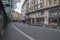 Empty streets. Lucerne during the corona crisis on a Friday afternoon