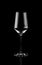 Empty tall wine glass
