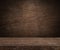 Empty top wooden shelves,Wooden background for product display,Beautiful wood grain