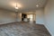 Empty Townhome Floor with Kitchen