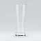 Empty transparent 3D rendered beer glass for drinking alcohol beverage