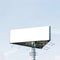 Empty triangle billboard. High quality and resolution beautiful photo concept