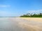 Empty tropical beach, Weligama, Sri Lanka