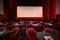 Empty Upscale Luxury Movie Theater