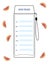 Empty Water tracker. Hydration Tracker Bullet Journal Printable. Weekly Planner. To do list and habit tracker. Page from