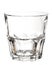 Empty whiskey glass, isolated