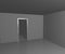 Empty White Interior Image