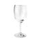 Empty wine glass. single. isolated on white background