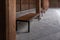 Empty Wooden Bench, Meiji Jungu Shrine, Tokyo, Japan