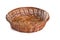 Empty wooden fruit or bread basket