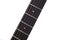 Empty wooden rosewood fingerboard electric guitar