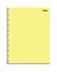 Empty yellow page - notebook Vector