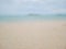 Emtry tropical idyllic beach background.Beautiful Endless horizon with sky and white sand