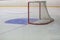 Emty ice hockey gate