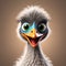 Emu Elegance: Highly Detailed 3D Rendering