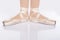 En Pointe CORRECT First position open front on teachers perspective
