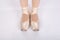 En Pointe INCORRECT feet together front on teachers perspective