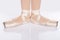 En Pointe INCORRECT first position front on teachers perspective