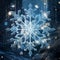 Enchanted Blizzard: Capturing the Grandeur of Snowflakes in Motion