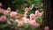 Enchanted Encounter: Fawn Among Blossoms