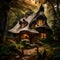 Enchanted Fairytale Cottage in the Forest