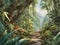 Enchanted Jungle Pathway