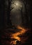 Enchanted Path: A Journey Through the Mystical Forest Under the