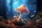 enchanted Whirlwind Cap Mushroom magical fairytale world