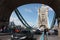 The enchanting as famous Tower of London Bridge and a clear blue sky