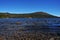 Enchanting autumn lake scene in san martin de los andes and lolog lake views. Colorful autumn scene of the andes