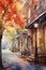 Enchanting Autumn in New Orleans: A Bicycle\\\'s Dreamy View of Qua