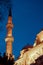 Enchanting beauty of a mosque in Istanbul an evening