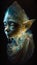 Enchanting Close-Up Portrait of a Zhangjiajie Elven Goblin. Perfect for Fantasy-Themed Designs.