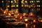 Enchanting Diwali Delights: Vibrant Decorations Illuminate Festive Table
