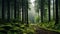 Enchanting Forest: A Dark And Poignant Wilderness In 8k Resolution