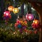 Enchanting Garden of Dreams with Decorative Lanterns