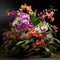 Enchanting Garden of Exotic Orchids