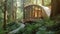 Enchanting Haven: A Serene Tiny Home Amidst Lush Woodland