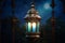 Enchanting Islamic Lantern: A Trio of Lashes Illuminates the Night
