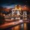 Enchanting Journey in Budapest: Chain Bridge, River, and Buda Castle