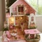 Enchanting Miniature World: The Cute Dollhouse - AI Generated