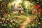 Enchanting Pathways: A Fairytale Cottage Garden Journey Through