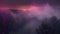 Enchanting Pink, Magenta, and Purple Fog on Dark Hazy Background