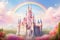 Enchanting Pink Princess Castle: Fairy-Tale Magic