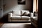 Enchanting Realism A Captivating Photo of a Loveseat.AI Generated
