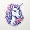 Enchanting realm of our majestic unicorn - a symbol of hope, magic, and love. Generative Ai