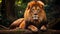 Enchanting Realms Transcendentalist Lion Of Harpia Harpyja In Brazilian Zoo