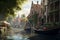 Enchanting scene of the historic city of Bruges