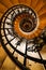 Enchanting Spiral Staircase: A Glimpse into St. Istvan Cathedral\\\'s Mystical Beauty