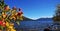 Enchanting sumer lake scene in san martin de los andes and lolog lake views. Colorful autumn scene of the andes Location: neuquen
